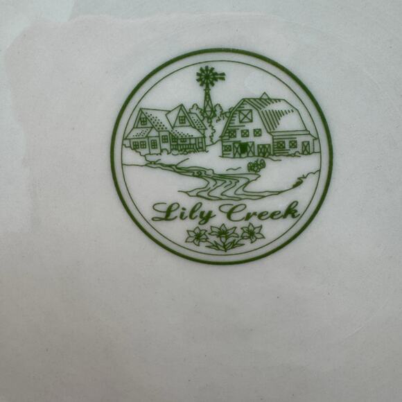 Set of 4 Salad Plates Flowers Feed the Soul By Lily Creek - Picture 3 of 8